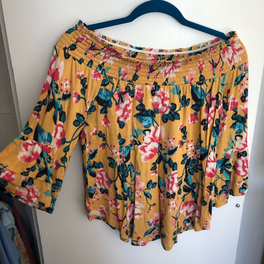 Off the shoulder top